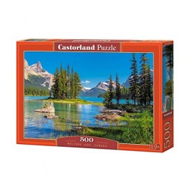 Puzzle 500 pièces : Lac Maligne, Canada