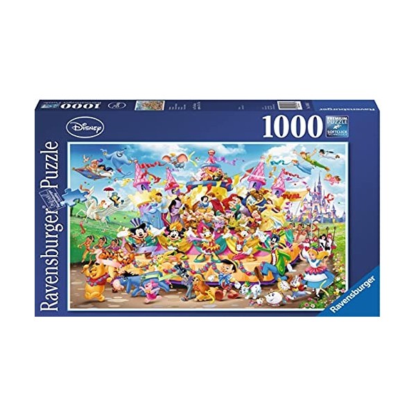 Ravensburger - Puzzle Adulte - Puzzle 1000 p - Carnaval Disney - 19383