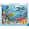 Ravensburger - Puzzle Enfant - Puzzle cadre 30-48 p - Au fond de la mer - Dès 4 ans - 05566