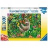 Ravensburger- Animals Puzzle Paresseux douillet-300 pièces pour Enfants à partir de 9 Ans, 13298, Multicolore