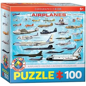 EuroGraphics-1000 Piece Planes Puzzle, EUROKIDS-0086, 100