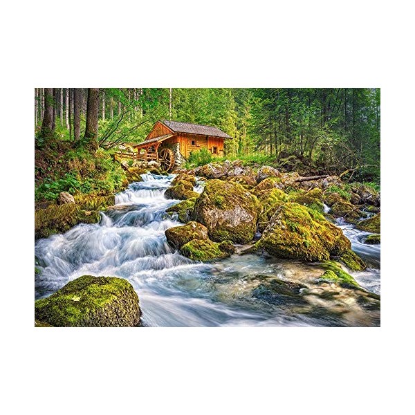 Castorland-1500 pc-Watermill Puzzle, CSC151783, Multicolore