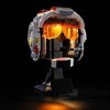 GEAMENT Jeu De Lumières Compatible avec Lego Le Casque Red Five De Luke Skywalker - Kit Déclairage LED pour Star Wars 75327 