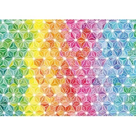 Schmidt Spiele 57579 Josie Lewis, Triangles colorés, Puzzle de 1000 pièces