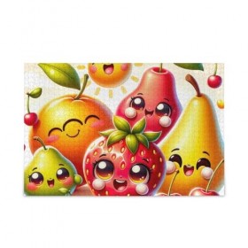 Puzzle de 500 pièces, chat heureux qui donne un coup de pied en automne, puzzle à faire soi-même avec sac de rangement en mai