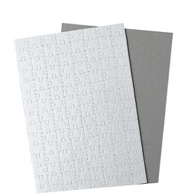 ibasenice 5 Pièces A4 Puzzle Puzzles Vierges Puzzle Blanc De Peinture Bricolage Casse-tête en Papier Vierge Puzzle Bricolage 