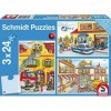 Schmidt Spiele - 56215 - Pompiers & Police, 3x24 Pcs