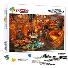 Puzzle 1000 Pièces pour Adultes, Puzzle Doctor Who, Petit Mini Puzzle Adolescent Puzzle des Énigmes Robustes Et Épaisses Diff