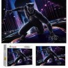 Puzzle 1000 Pièces pour Adultes, Puzzle Film Black Panther, Petit Mini Puzzle des Énigmes Robustes Et Épaisses Difficiles, Co