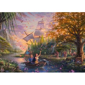 Schmidt, Thomas Kinkade: Disney Pocahontas Puzzle - 1000pc, Puzzle, Ages 12+, 1 Players