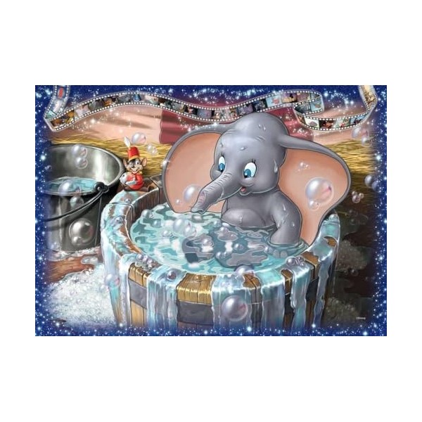 Ravensburger - Puzzle Adulte - Puzzle 1000 p - Dumbo Collection Disney - 19676