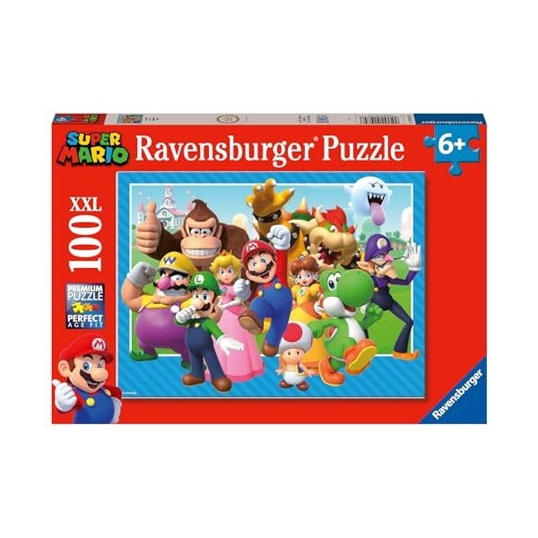 Ravensburger- Super Mario Puzzle Enfant, 12001074