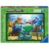 Ravensburger Minecraft Mosaic 1000 Piece Jigsaw Puzzle for Adults and Kids Age 12 Years Up
