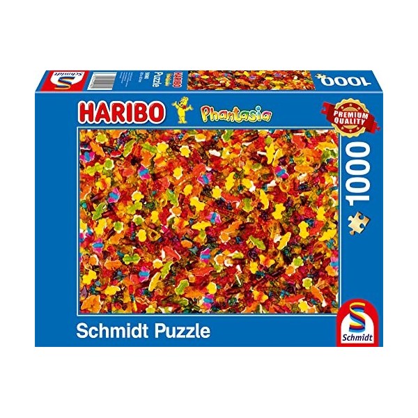 Schmidt Spiele 59980 Haribo, Phantasia, Puzzle 1000 Pièces, Multicolore, Taille Unique Exclusivité sur Amazon