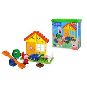 Big - 800057073 - Peppa Big - Jeu de Construction - la Maison de Vacances de Peppa Pig - 19 Pièces