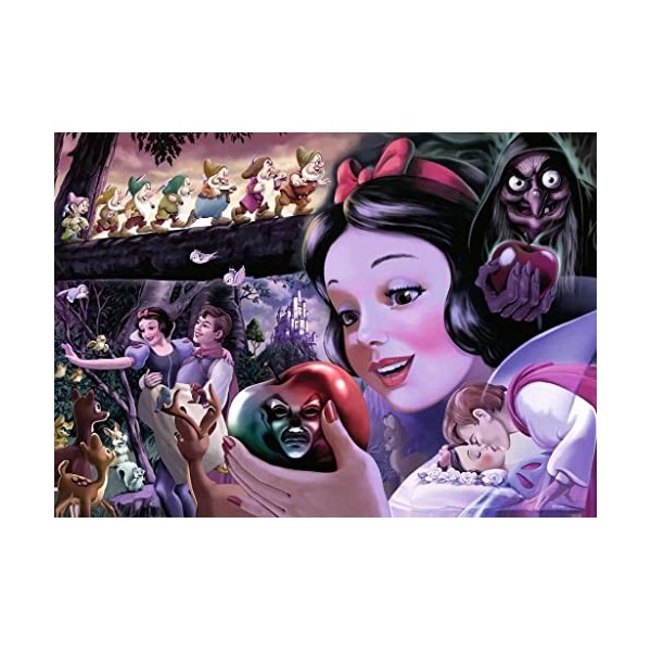 Ravensburger Disney Princess Heroines No.1 Puzzle 1000 pièces Blanche-Neige, 14849, coloris assortis