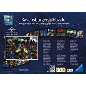 Ravensburger- Back to The Future Universal Vault Collection Puzzle 1000 pièces pour Adultes et Enfants à partir de 12 Ans, 17