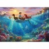 Schmidt Spiele- Thomas Kinkade Disney Ariel Puzzle 500 pièces dans Une boîte rétro, 59927, Coloré