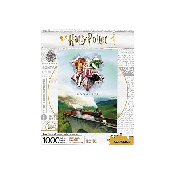 Aquarius- Harry Potter Express Puzzle, 65344, Multicolore, 1000