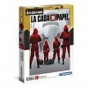 Clementoni Casa de Papel/Money Heist Puzzle-1000 pièces Netflix-puzzle adulte-fabriqué en Italie, 39532, No Color
