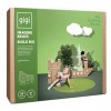 GIGI BLOKS Kit de 30 Blocs de Construction XL | Blocs Jumbo pour Enfants avec système de Verrouillage | Grandes Briques empil