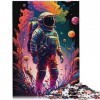 Puzzles dastronautes de Couleur pour adultesPuzzles en Carton Puzzle 1000 pièces pour Adultes et Enfants de 12 Ans et Plus J