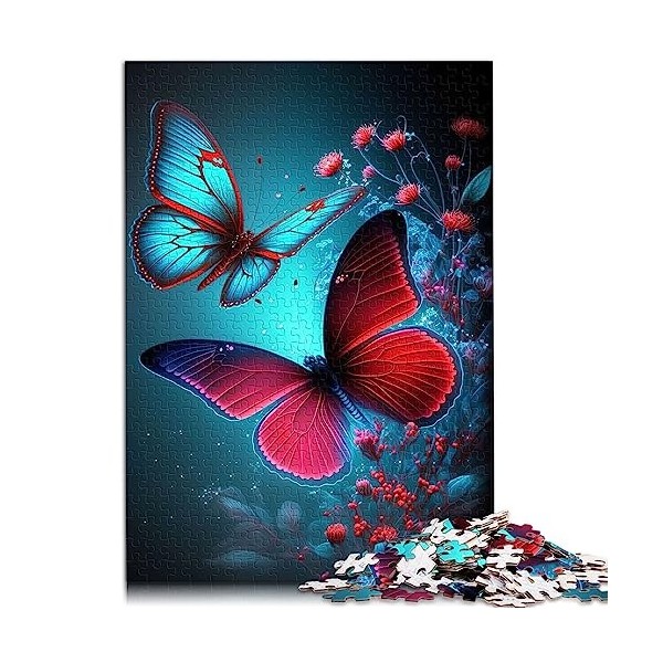 Puzzles tête Mort Flammes pour Adultes et enfantsCardboard Puzzles Puzzles pour Adultes 1000 pièces pour Adultes et Enfants à