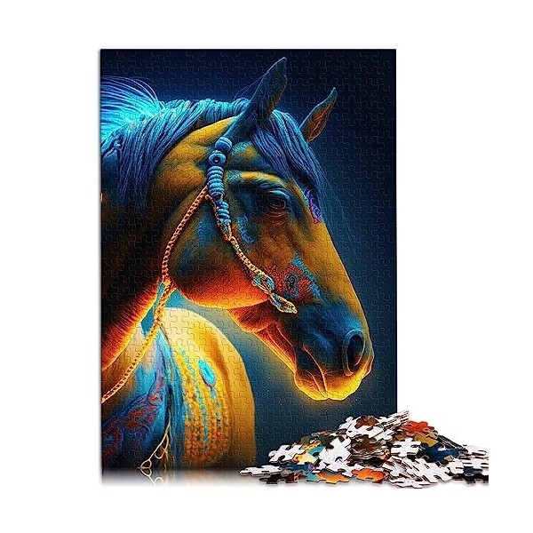 Puzzles tête Mort Flammes pour Adultes et enfantsCardboard Puzzles Puzzles pour Adultes 1000 pièces pour Adultes et Enfants à