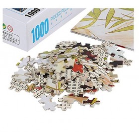 Puzzle 1000 pièces-Hamac Panda Adulte Loisirs et Divertissement Puzzle-Enfants Jouet Éducatif Décoration