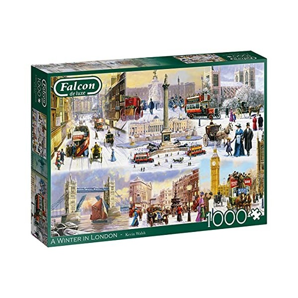 Jumbo- A Winter in London Puzzle, 11306, Multicolore