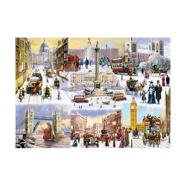 Jumbo- A Winter in London Puzzle, 11306, Multicolore