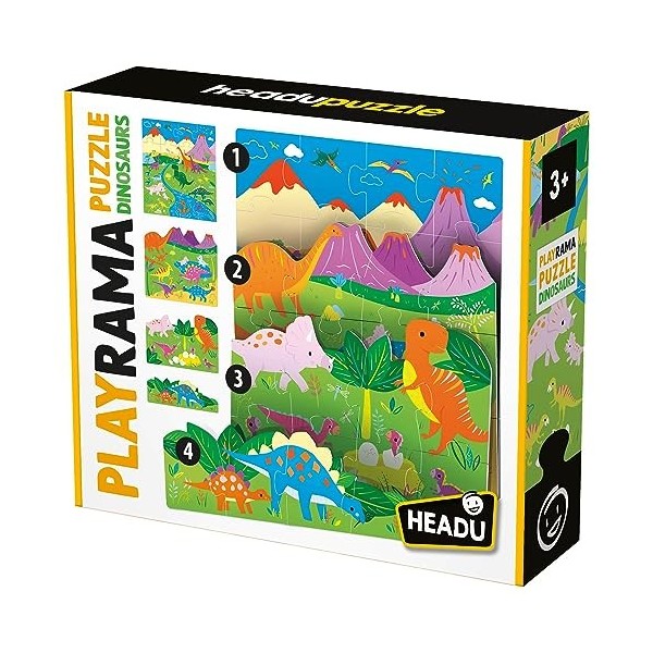 Headu- Puzzle, MU55300, Multicolore