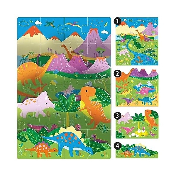 Headu- Puzzle, MU55300, Multicolore