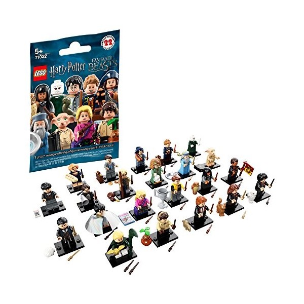 LEGO Minifigurines - Harry Potter et Les Animaux Fantastiques - 71022 - Jeu de Construction, Multicolore
