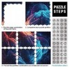 Puzzles pour Adultes Balance Nuage Équilibré pour Adultes Puzzle 1000 Pièces Puzzles en Carton pour Adultes Cadeaux Jeux de F