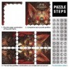 Puzzles pour Adultes Chien biomécanique Puzzles en Carton Puzzles Amusants pour Adultes 1000 pièces pour Adultes Enfants 12+ 