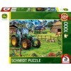 Schmidt Spiele 58535 Puzzle Tracteur, John Deere 6120M, 1000 pièces, Multicolore