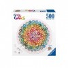 Ravensburger - Puzzle Adulte - Puzzle rond 500 p -Donuts Circle of Colors - 17346