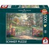 Schmidt Spiele Puzzle 58783 Thomas Kinkade, Graceland 50e Anniversaire, 1000 pièces, Multicolore