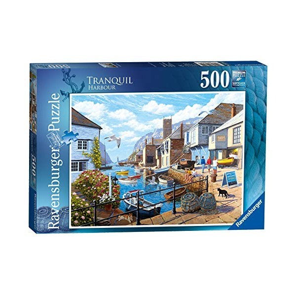 Ravensburger Tranquil Harbour Puzzle à 500 pièces pour Adultes et Enfants à partir de 10 Ans