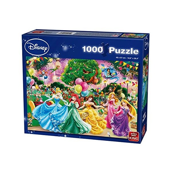 King Puzzle KNG05261 Disney 1000 Pc - Disney Fireworks