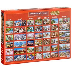 Castorland- Puzzle, CSC104437, Coloris Assortis