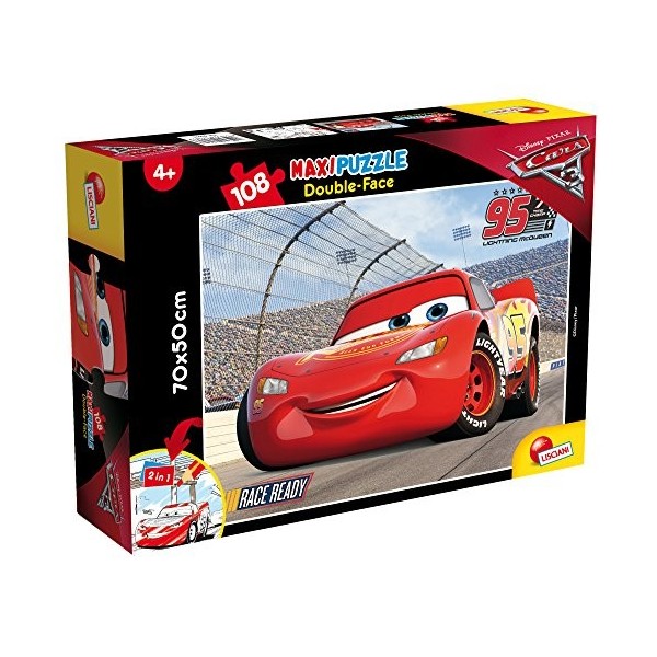 Lisciani PUZZLE RECTO/VERSO 108 PIECES – CARS 3 FAST FRIEND-60603, 60603