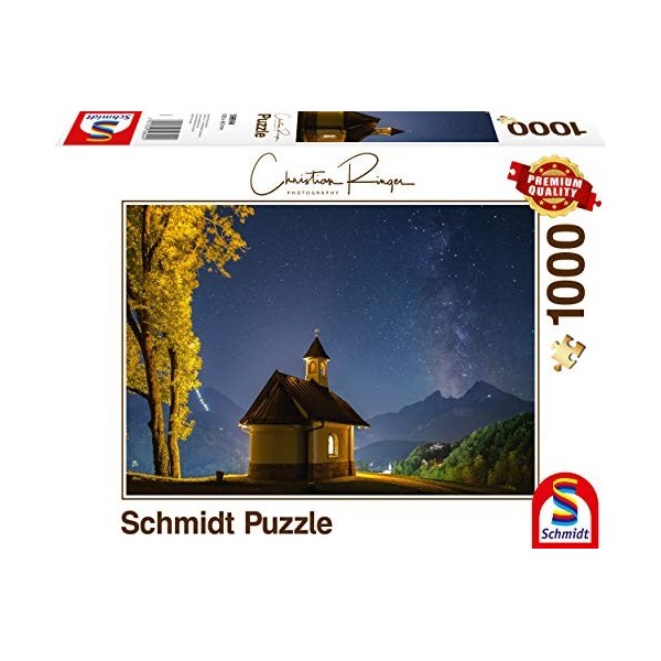 Schmidt Spiele 59694 Jigsaw Puzzle Christian Ringer: Lockstein Milky Way, 1000 Pieces