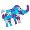 BS - Ga236 - Puzzle Déléphant - 40 X 60 Cm - 26 Pièces