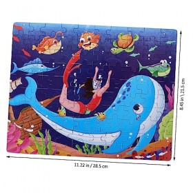 TOYANDONA 1 Jeu des Casse-tête Puzzles en Bois Casse-tête pour Enfants Jouets Puzzles pour Enfants Casse-tête en Bois Puzzles