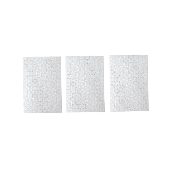 5 Pièces Dessin De Pièces De Puzzle Blanches Puzzles De Transfert De Chaleur Pièces De Puzzle Vierges Puzzle Blanc De Peintur