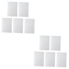 5 Pièces Dessin De Pièces De Puzzle Blanches Puzzles De Transfert De Chaleur Pièces De Puzzle Vierges Puzzle Blanc De Peintur
