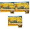 Vaguelly 500 Pièces Puzzle Adulte Casse-tête Artistique Casse-tête De Village Puzzles en Papier Scie Sauteuse Casse-tête pour