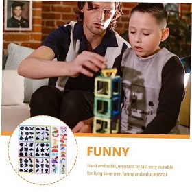 VICASKY 1 Jeu Bloc de Bois Puzzle de Blocs de Bois Blocs de Construction en Bois Jouet scie sauteuse énigmes éducatives Casse